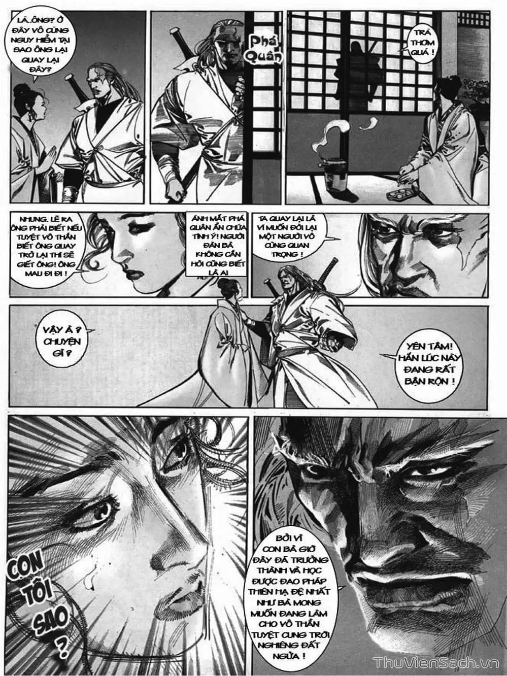 Truyện Tranh Phong Vân Manhua trang 3