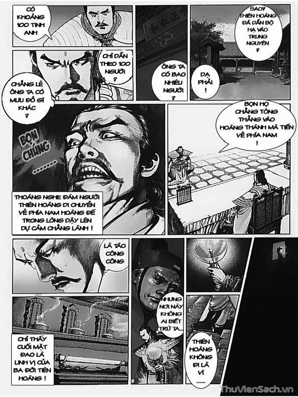 Truyện Tranh Phong Vân Manhua trang 3