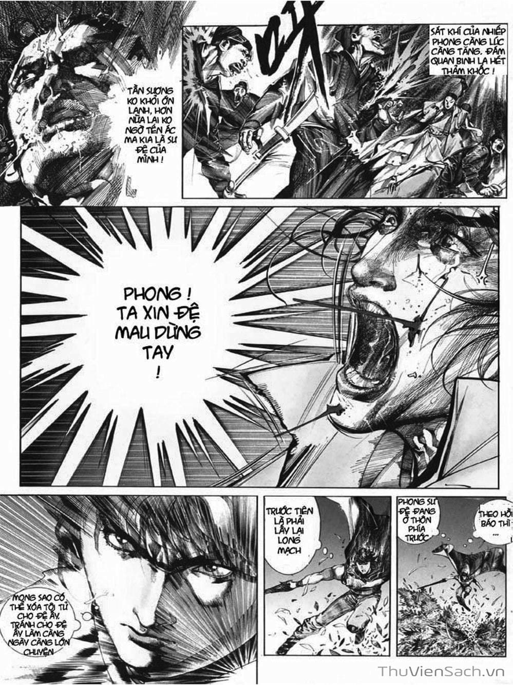 Truyện Tranh Phong Vân Manhua trang 3