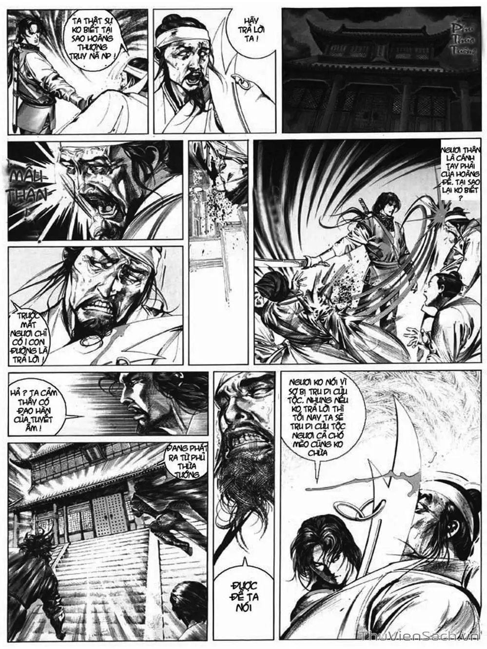 Truyện Tranh Phong Vân Manhua trang 3