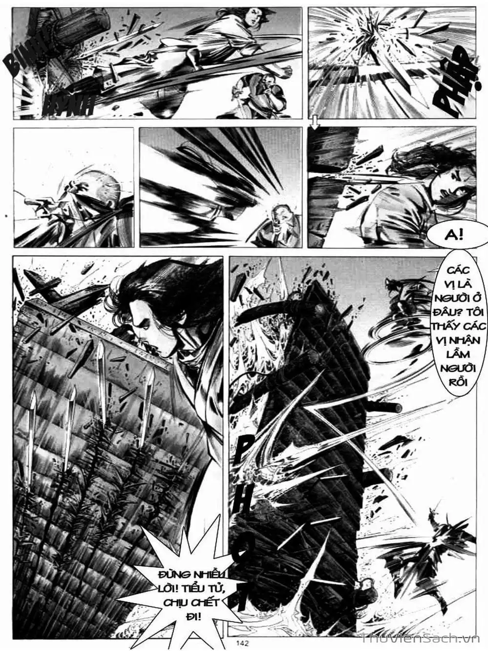 Truyện Tranh Phong Vân Manhua trang 3