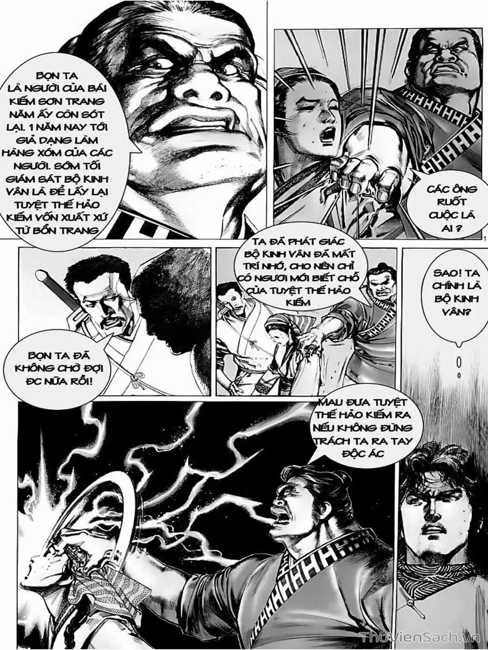 Truyện Tranh Phong Vân Manhua trang 3