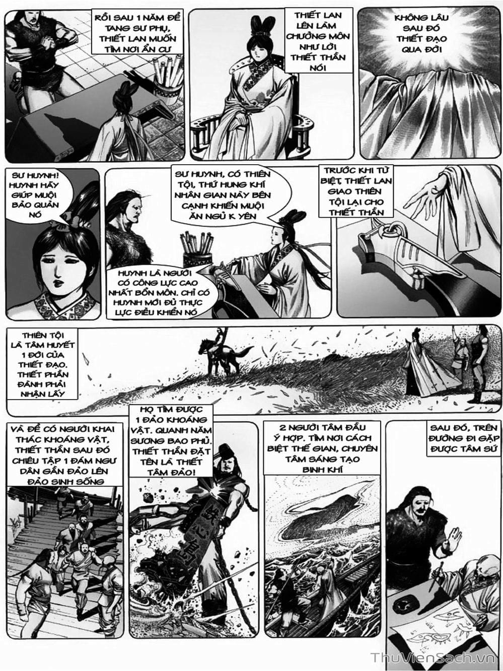 Truyện Tranh Phong Vân Manhua trang 3