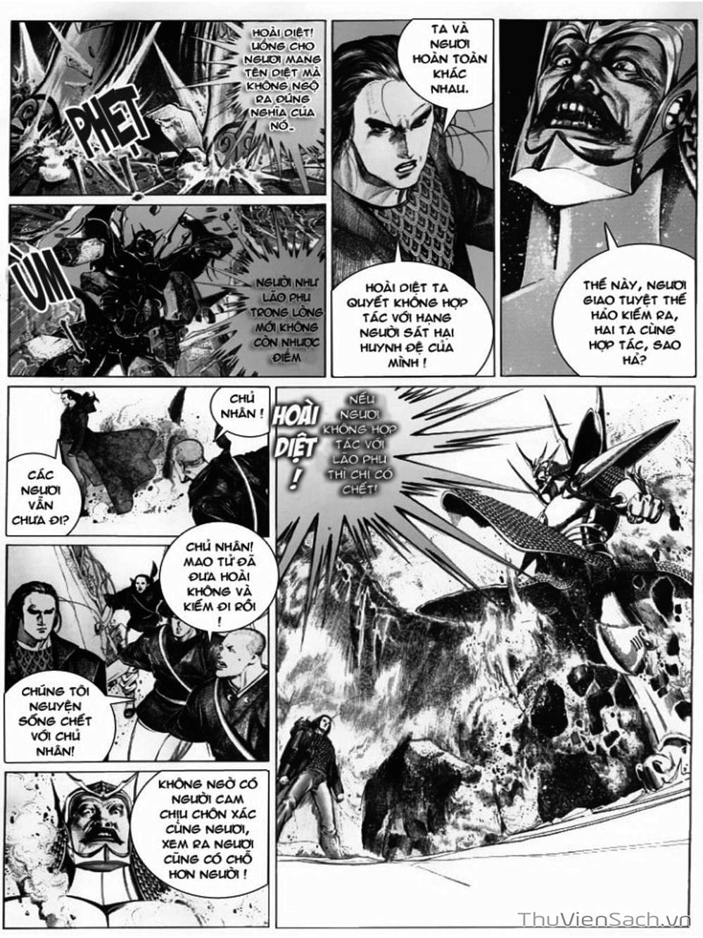 Truyện Tranh Phong Vân Manhua trang 3