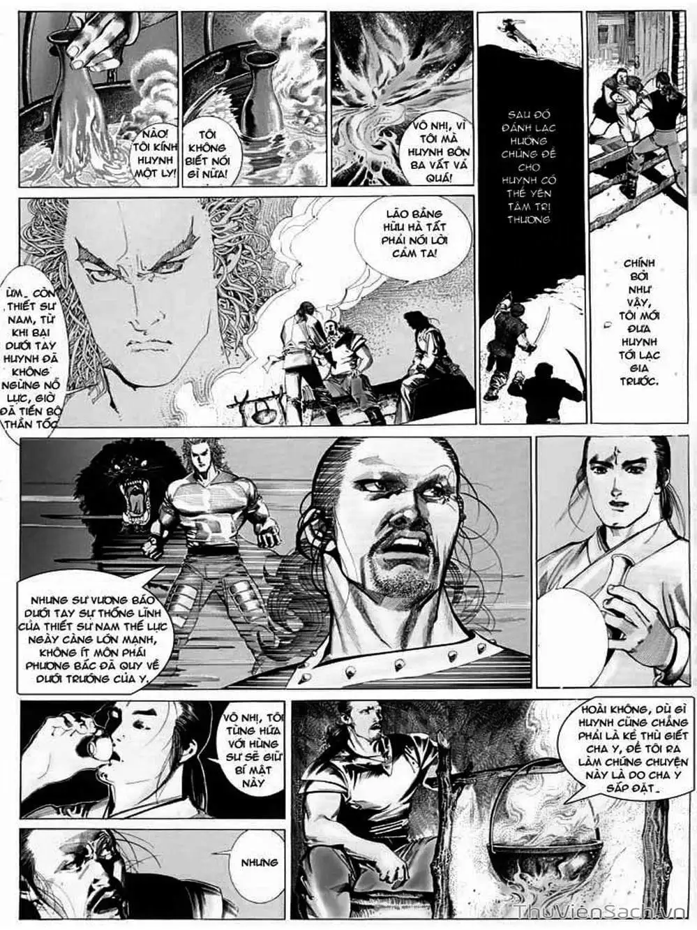 Truyện Tranh Phong Vân Manhua trang 3