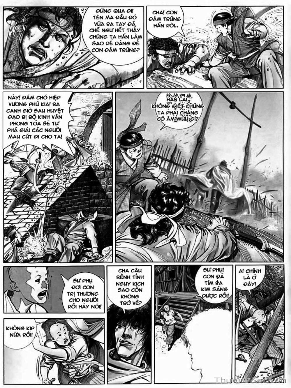 Truyện Tranh Phong Vân Manhua trang 3