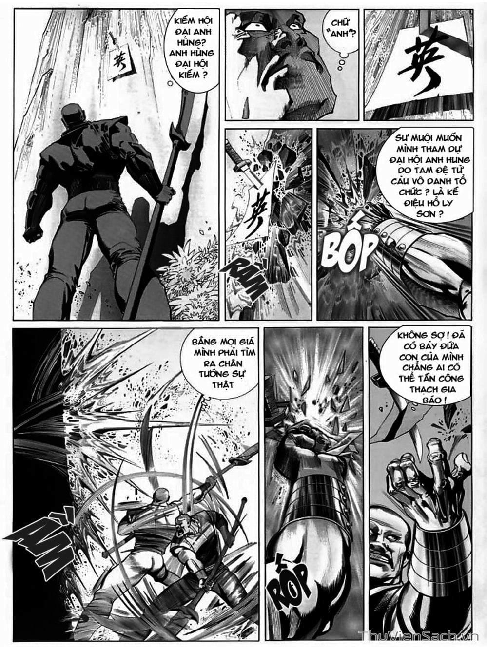 Truyện Tranh Phong Vân Manhua trang 3