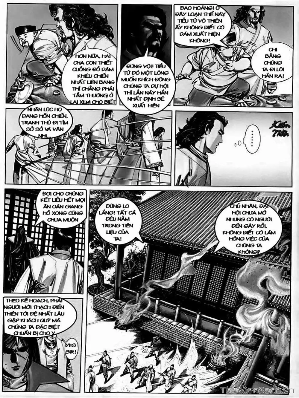 Truyện Tranh Phong Vân Manhua trang 3