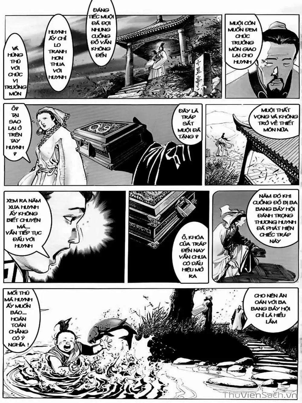 Truyện Tranh Phong Vân Manhua trang 3