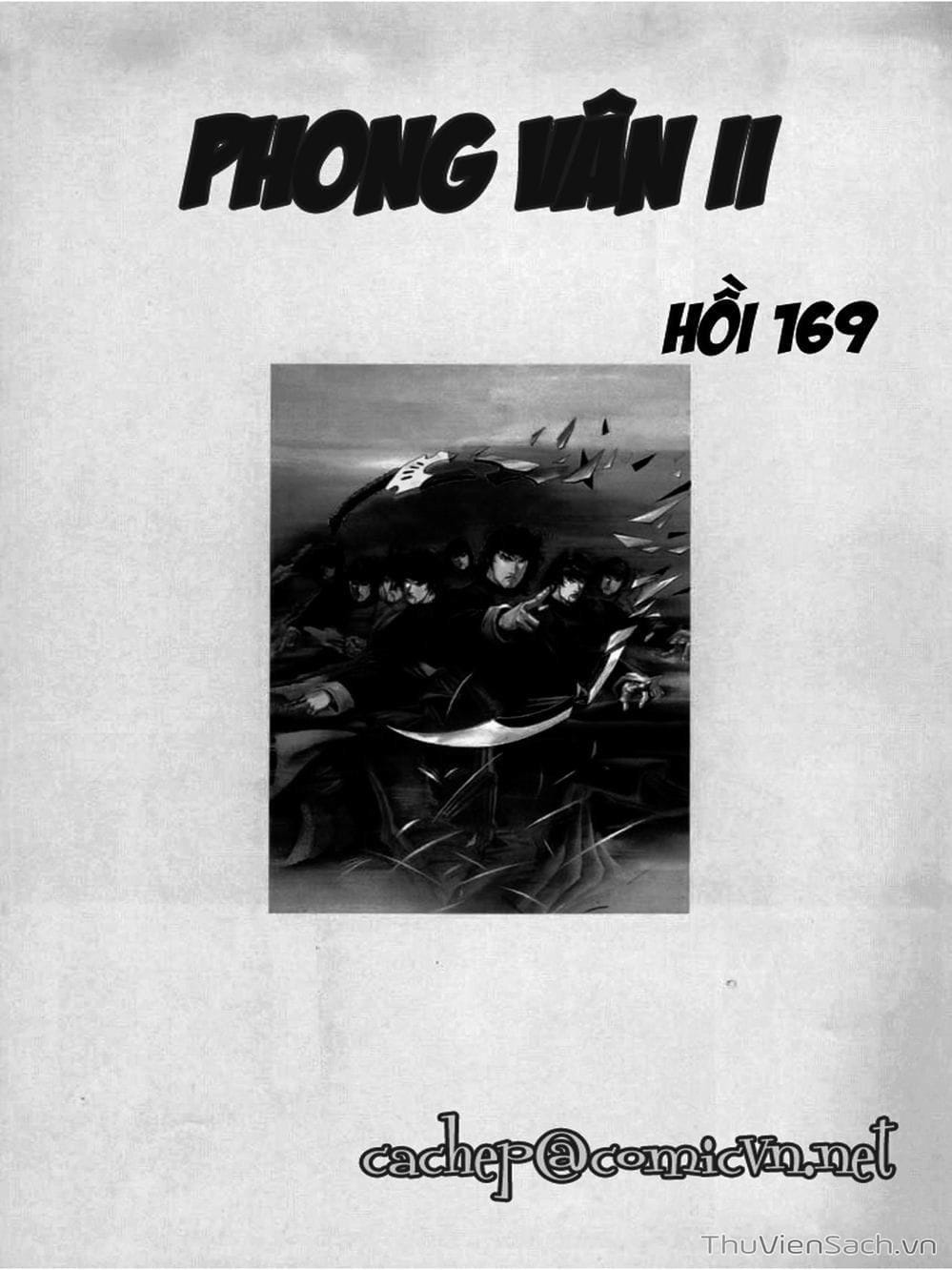 Truyện Tranh Phong Vân Manhua trang 3