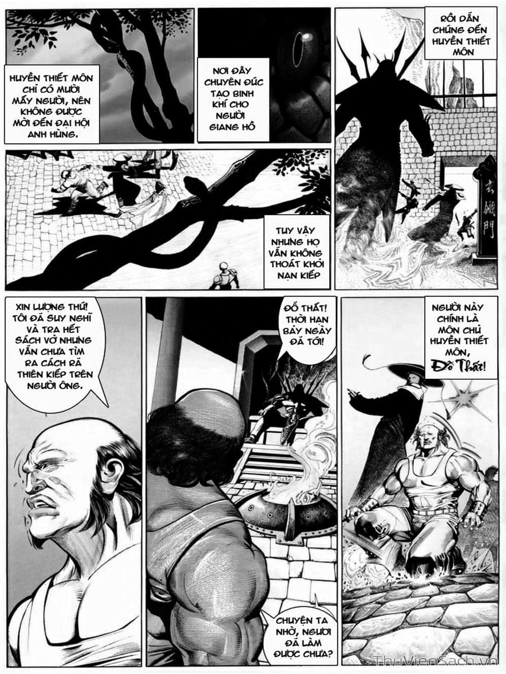 Truyện Tranh Phong Vân Manhua trang 3