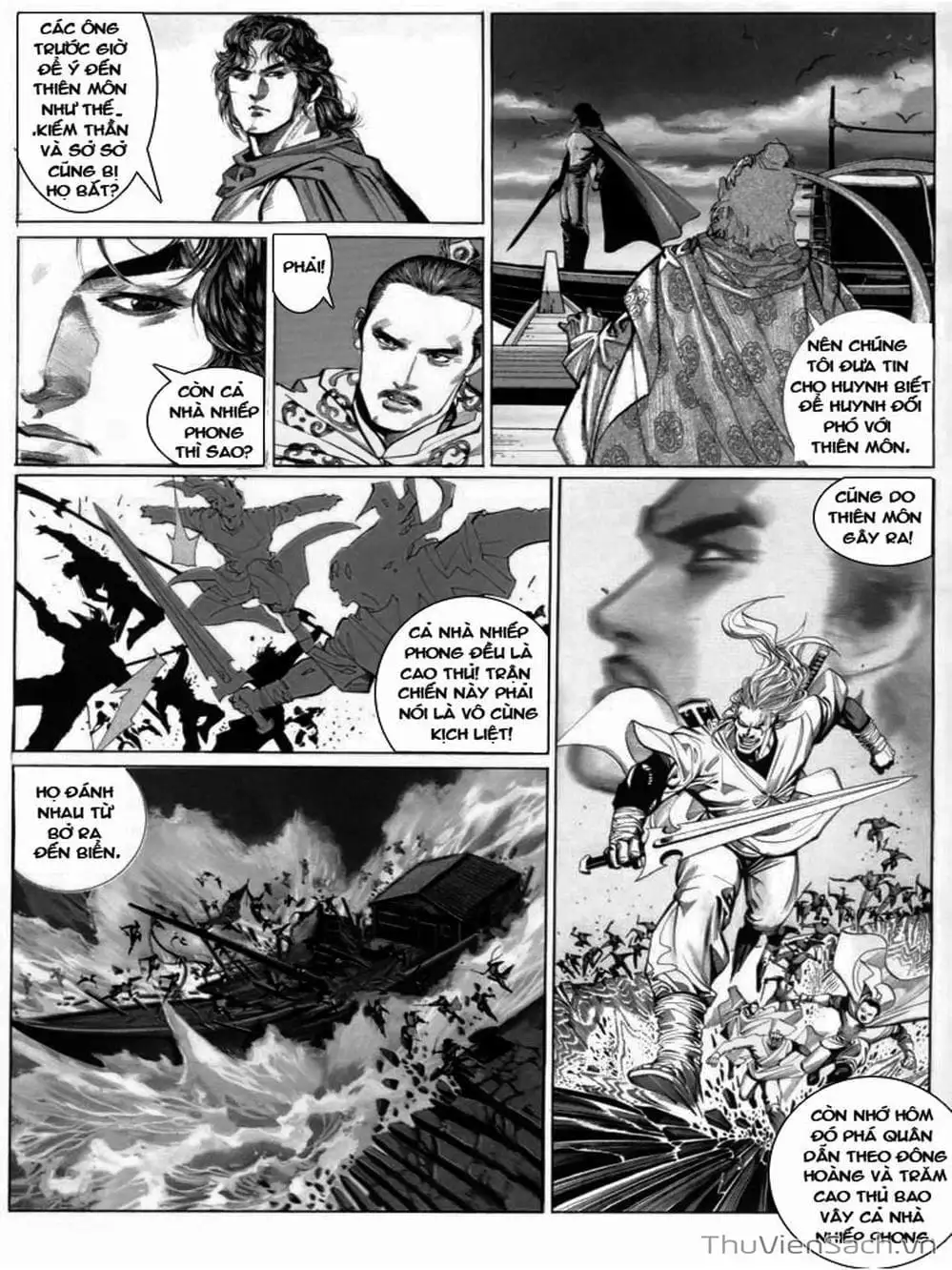 Truyện Tranh Phong Vân Manhua trang 3