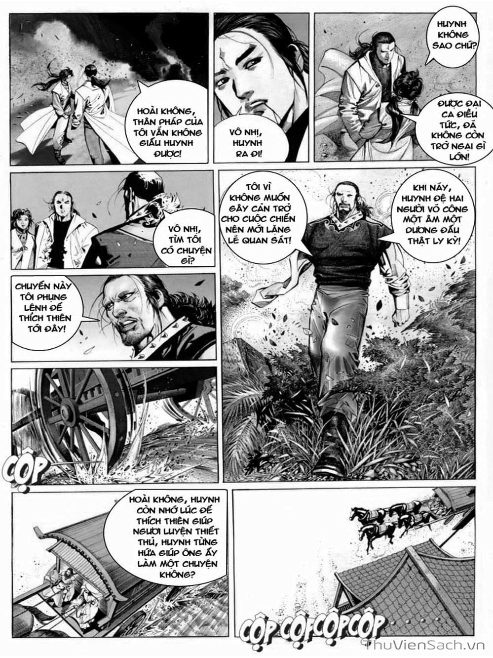 Truyện Tranh Phong Vân Manhua trang 3