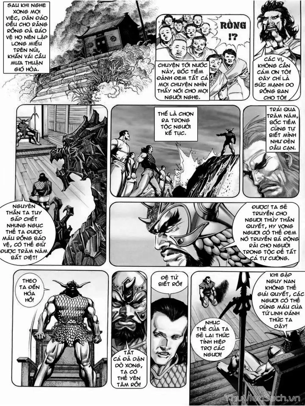 Truyện Tranh Phong Vân Manhua trang 3