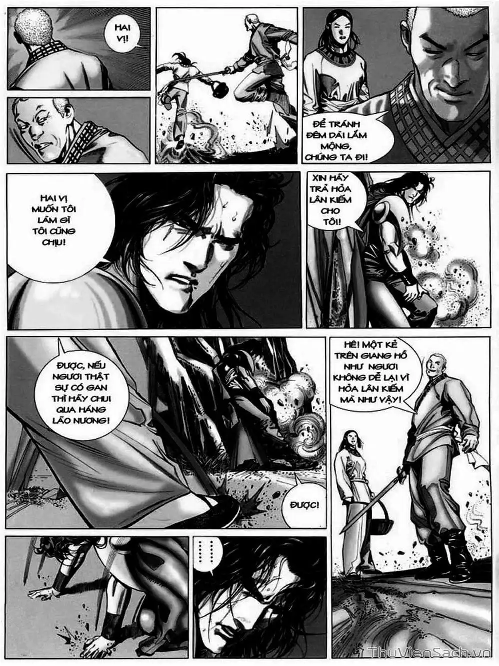 Truyện Tranh Phong Vân Manhua trang 3