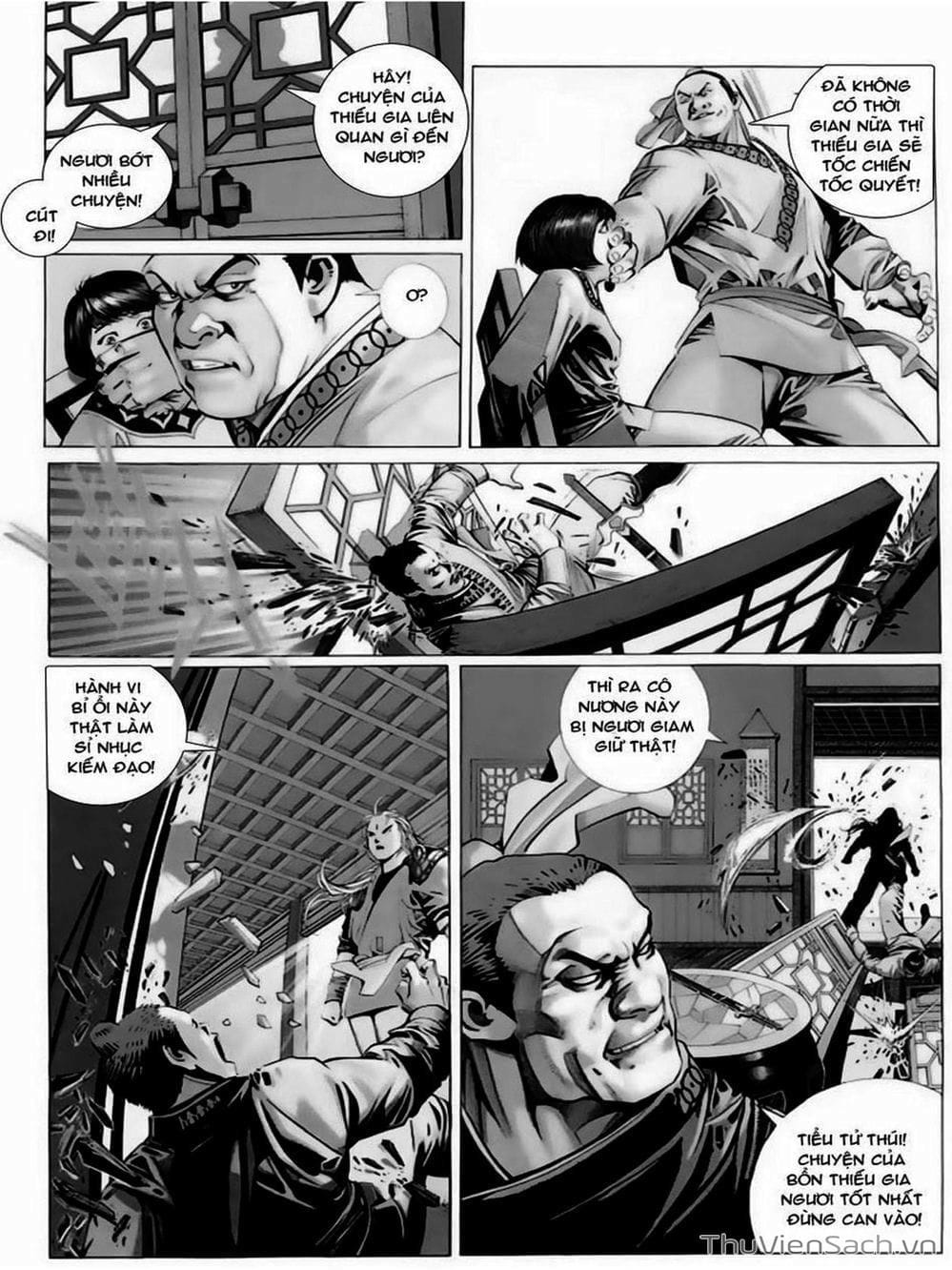 Truyện Tranh Phong Vân Manhua trang 3