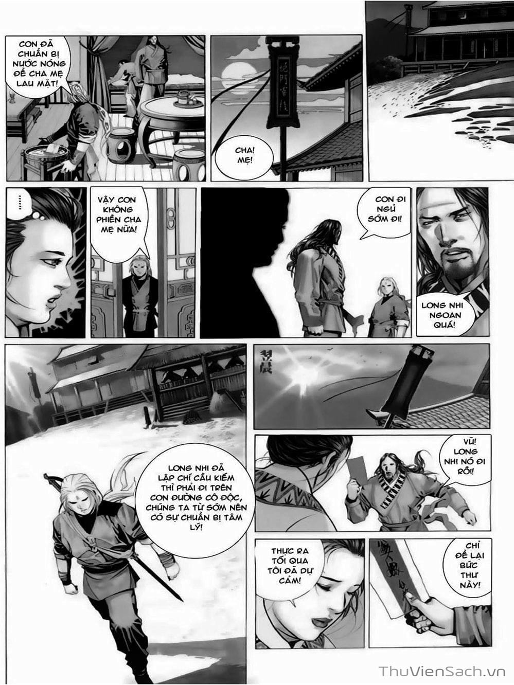 Truyện Tranh Phong Vân Manhua trang 3