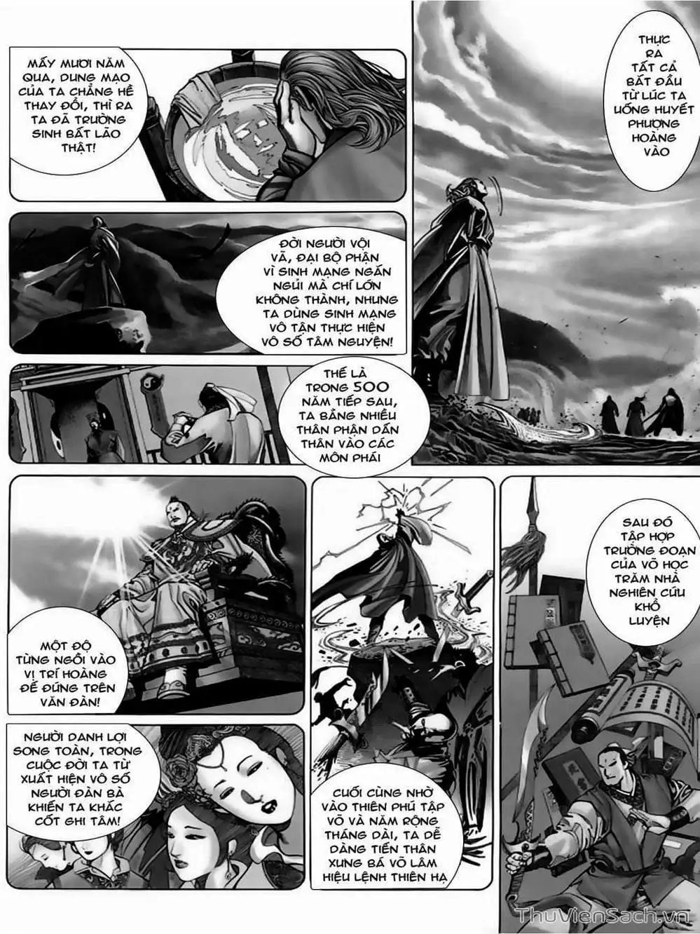 Truyện Tranh Phong Vân Manhua trang 3