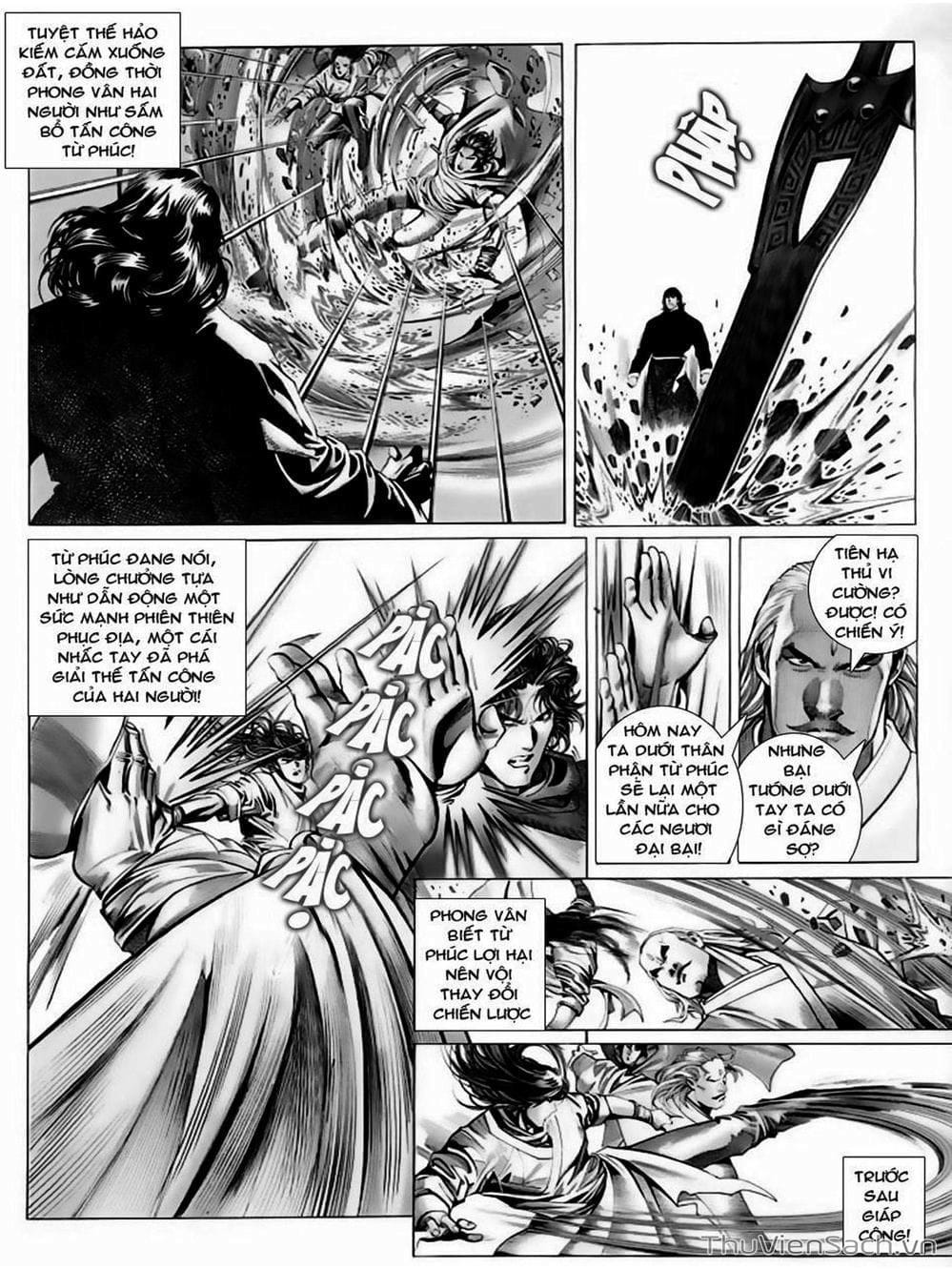 Truyện Tranh Phong Vân Manhua trang 3