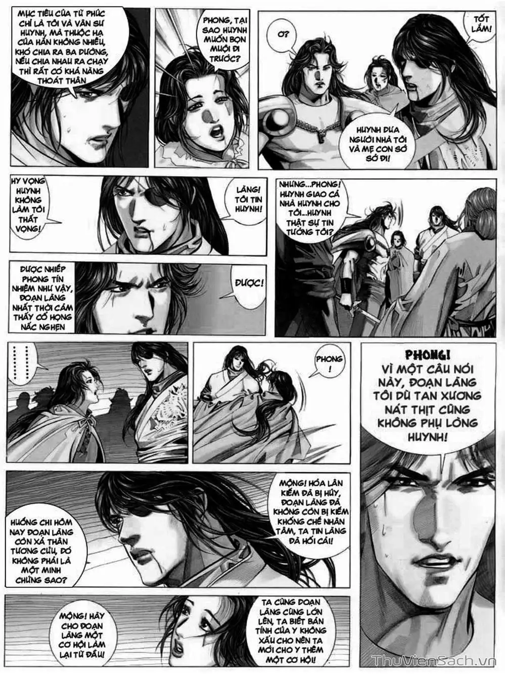 Truyện Tranh Phong Vân Manhua trang 3