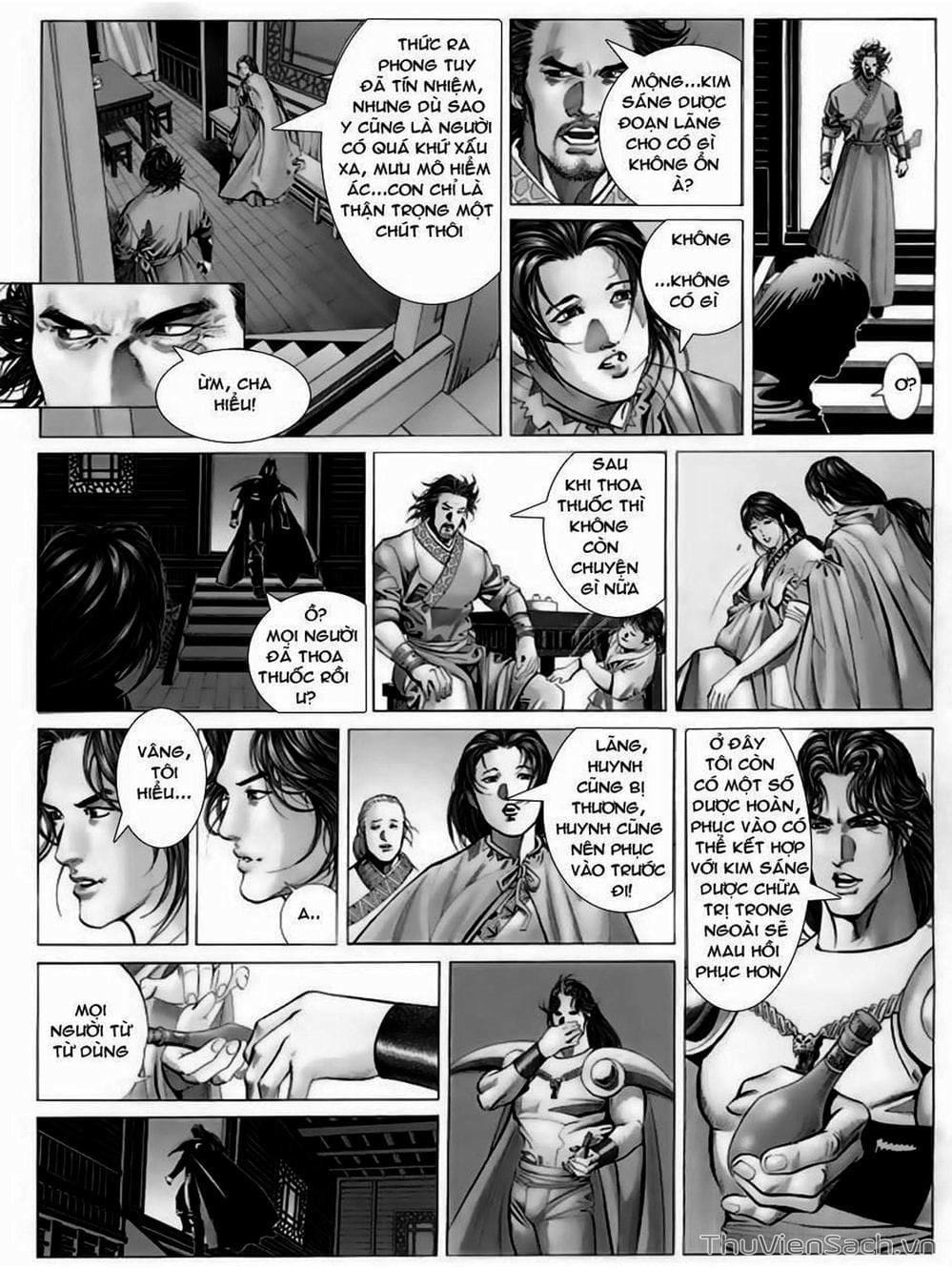 Truyện Tranh Phong Vân Manhua trang 3