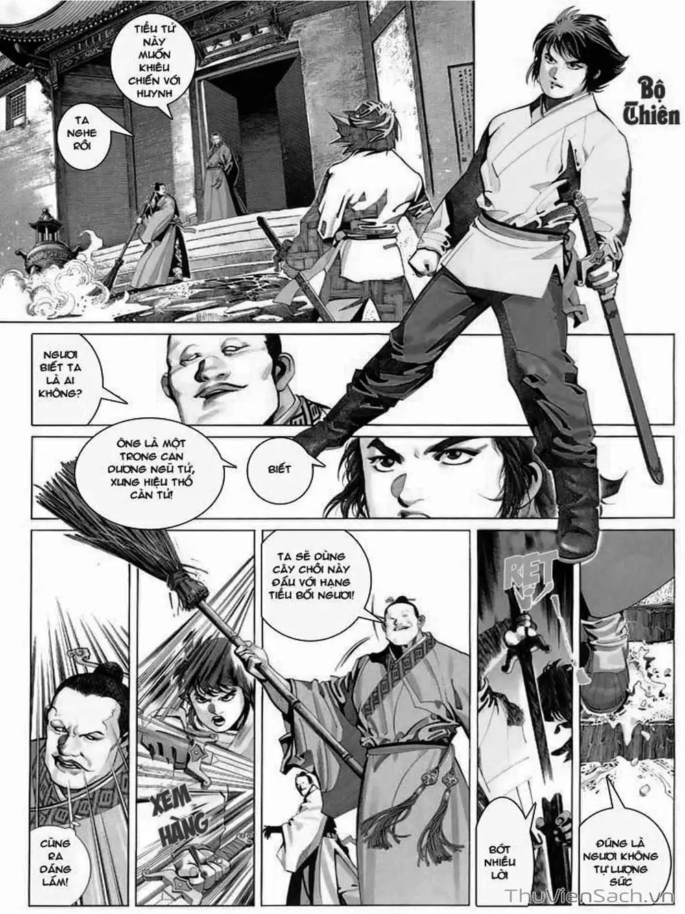 Truyện Tranh Phong Vân Manhua trang 3