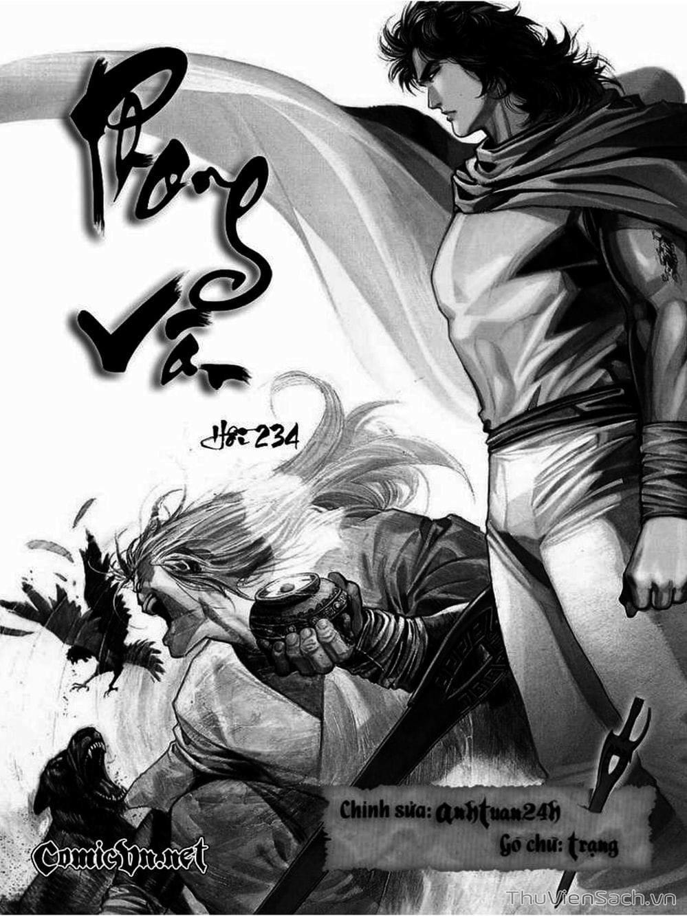 Truyện Tranh Phong Vân Manhua trang 3