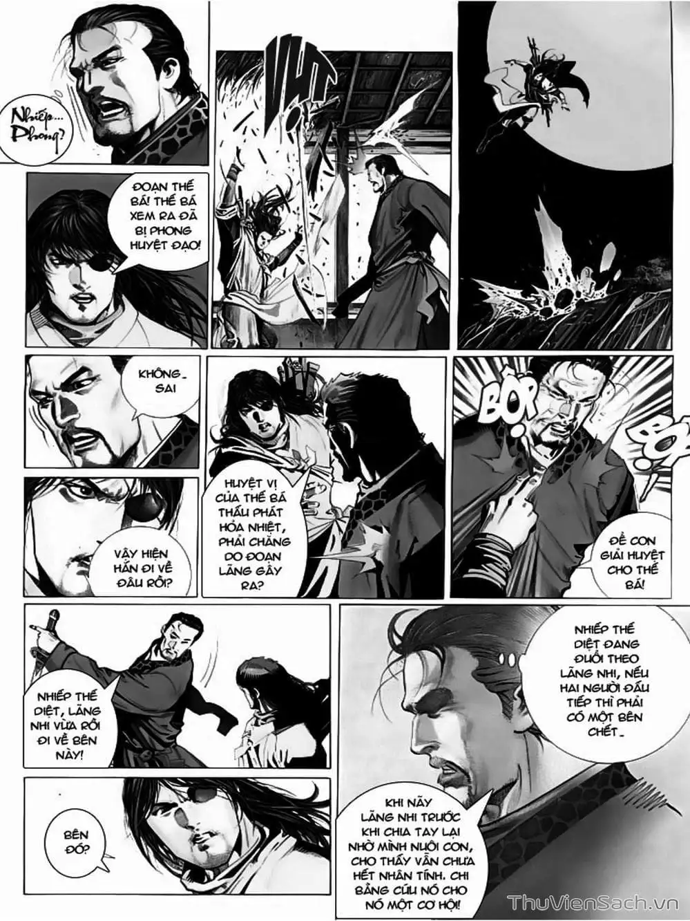 Truyện Tranh Phong Vân Manhua trang 3