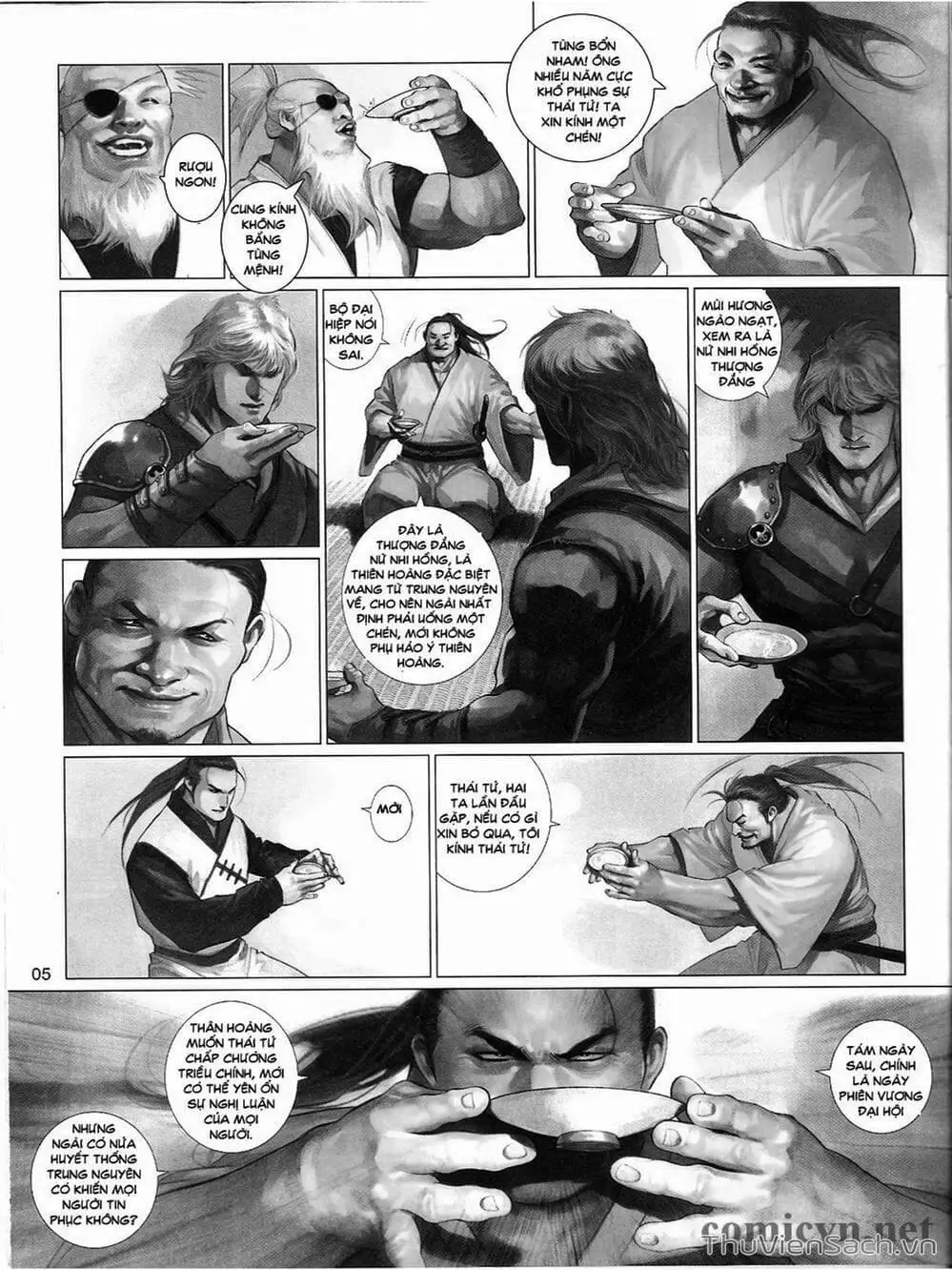 Truyện Tranh Phong Vân Manhua trang 3