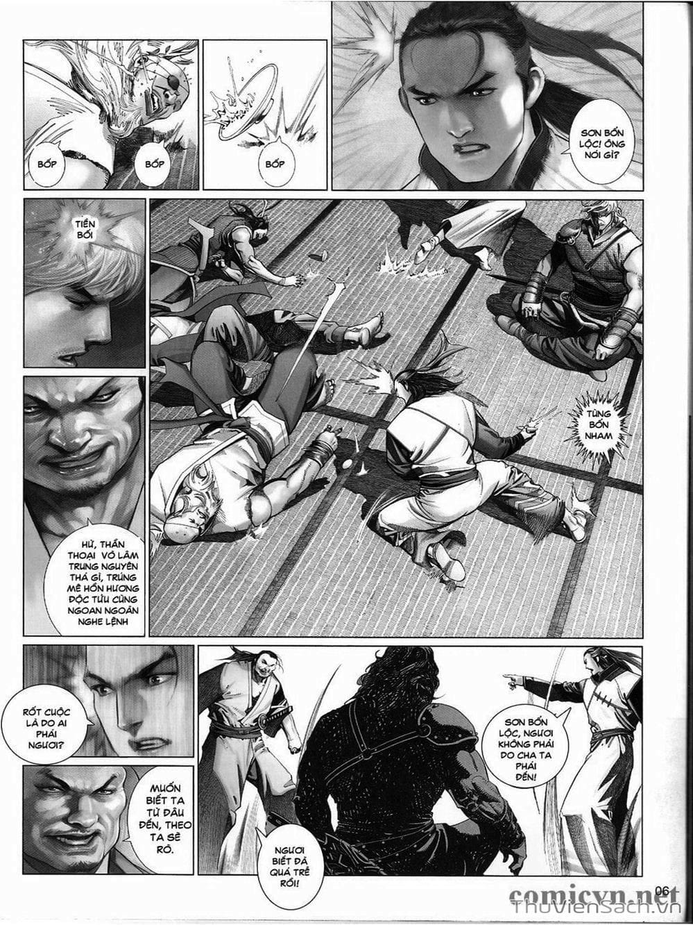 Truyện Tranh Phong Vân Manhua trang 3