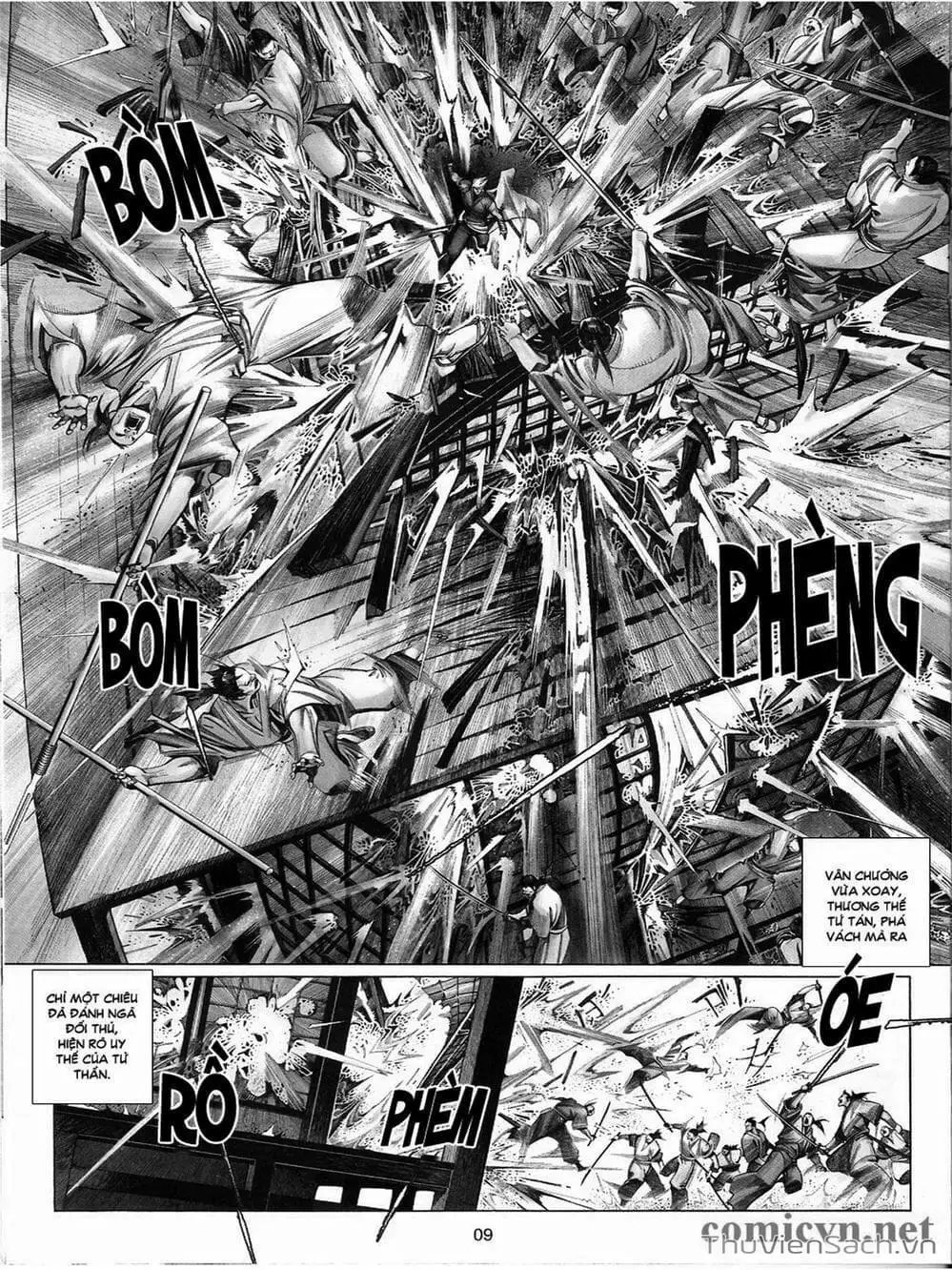 Truyện Tranh Phong Vân Manhua trang 3