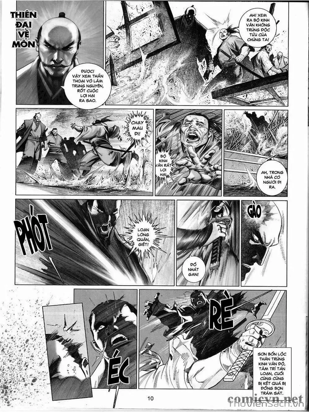 Truyện Tranh Phong Vân Manhua trang 3