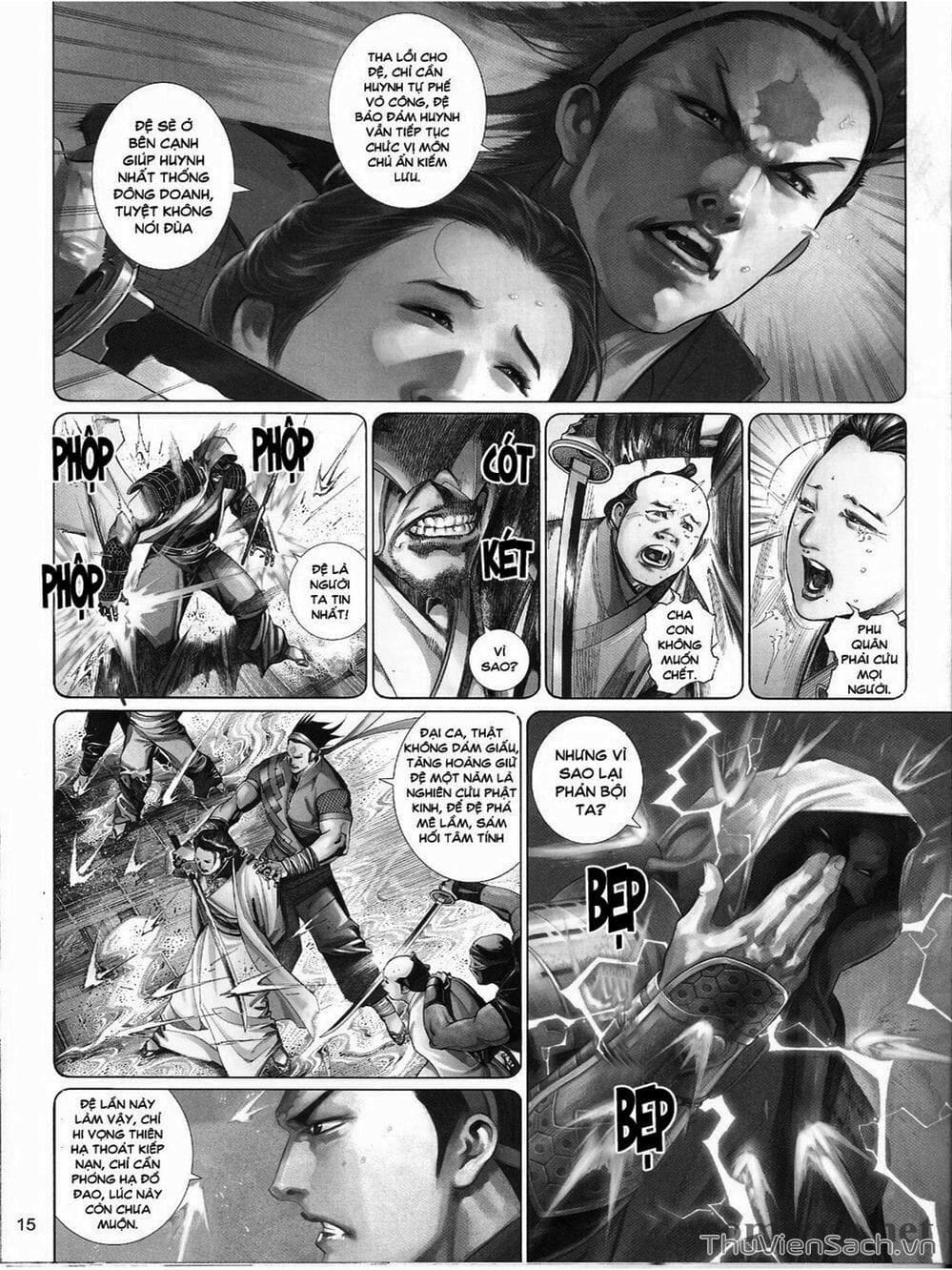 Truyện Tranh Phong Vân Manhua trang 3