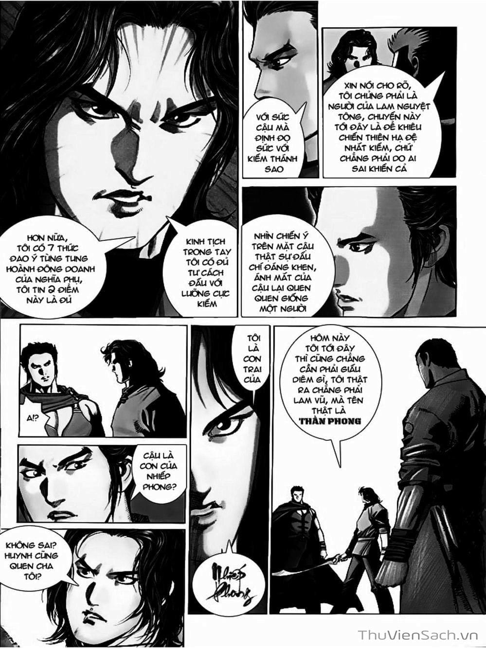 Truyện Tranh Phong Vân Manhua trang 3