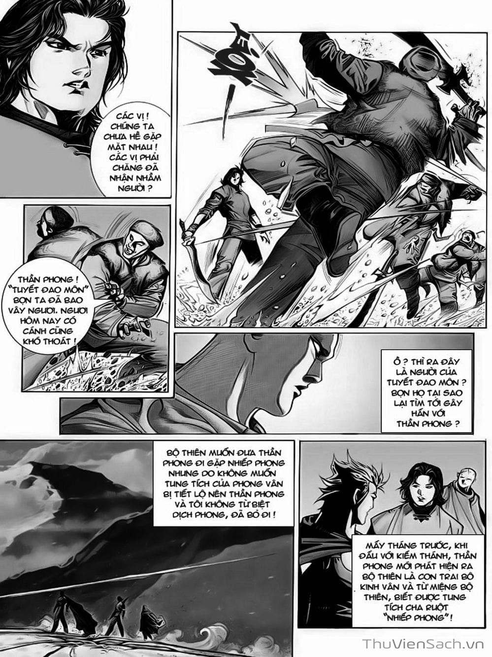 Truyện Tranh Phong Vân Manhua trang 3