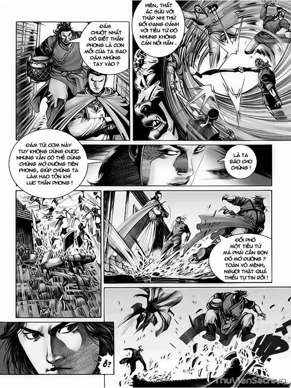 Truyện Tranh Phong Vân Manhua trang 3