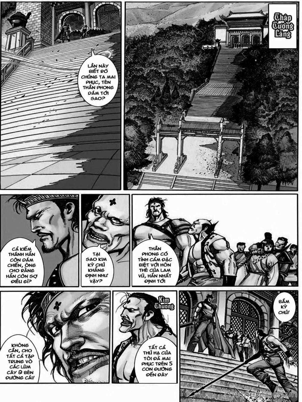 Truyện Tranh Phong Vân Manhua trang 3