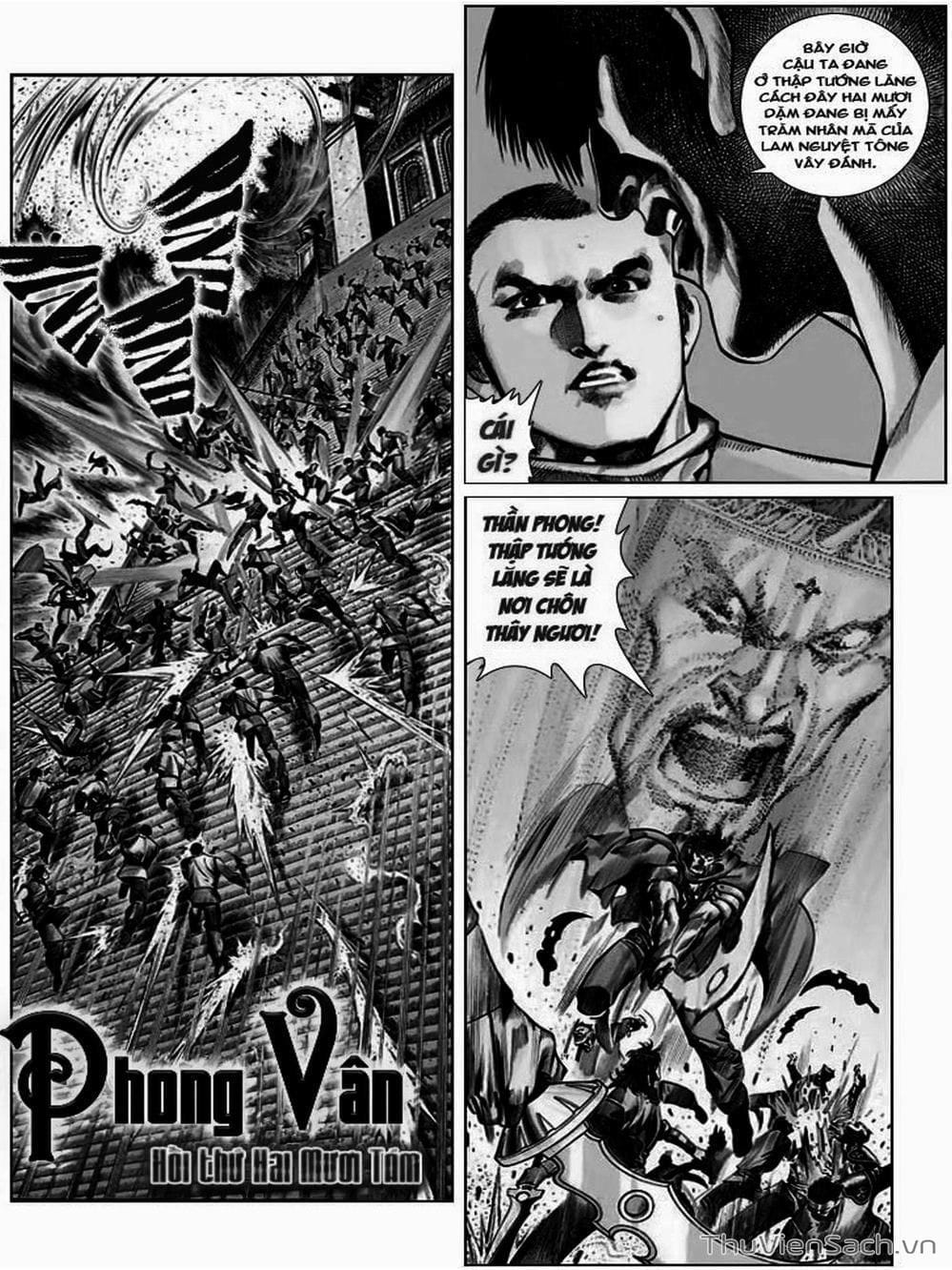 Truyện Tranh Phong Vân Manhua trang 3