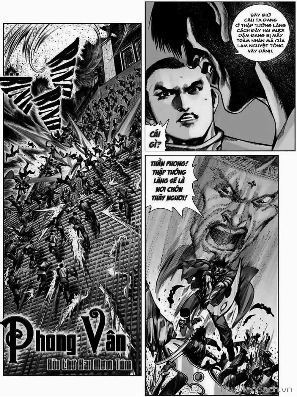 Truyện Tranh Phong Vân Manhua trang 3