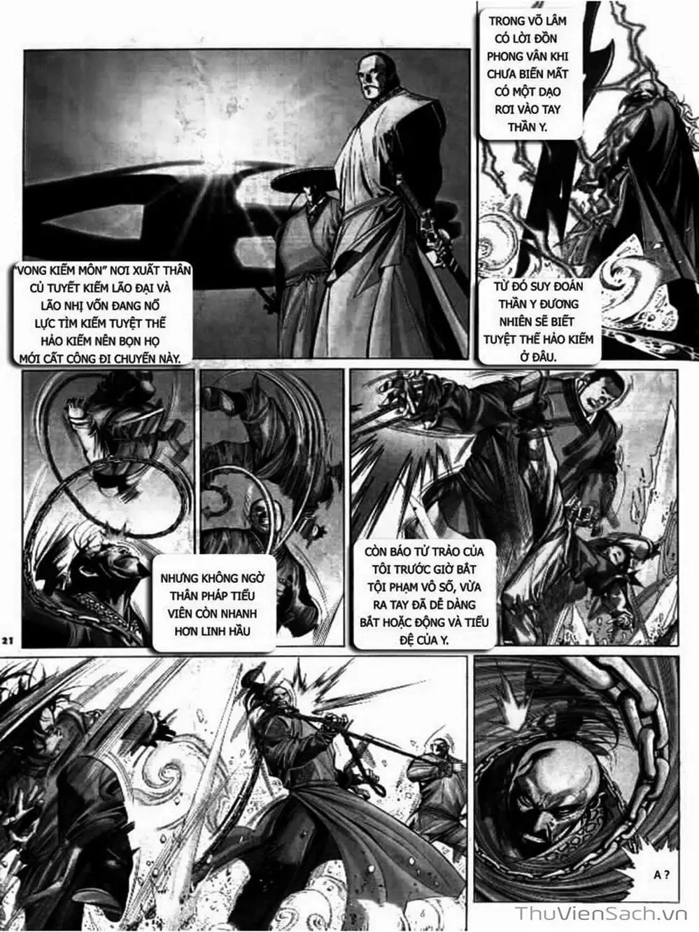 Truyện Tranh Phong Vân Manhua trang 3