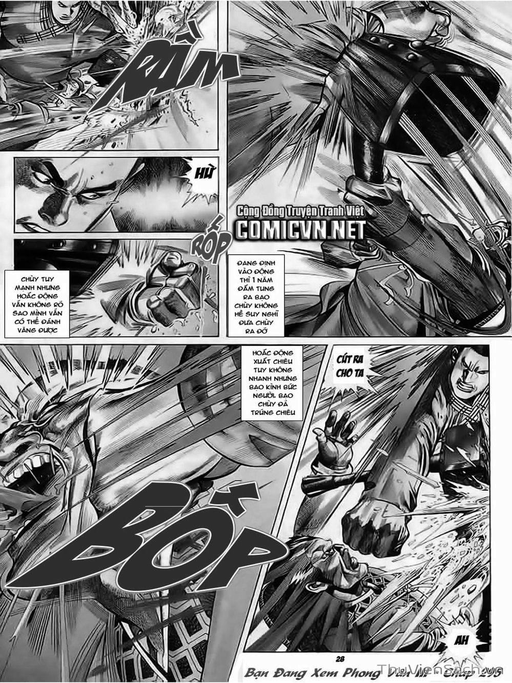 Truyện Tranh Phong Vân Manhua trang 3