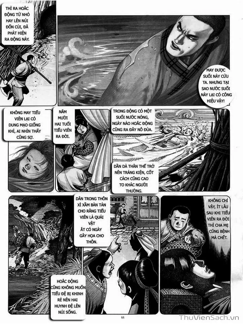 Truyện Tranh Phong Vân Manhua trang 3