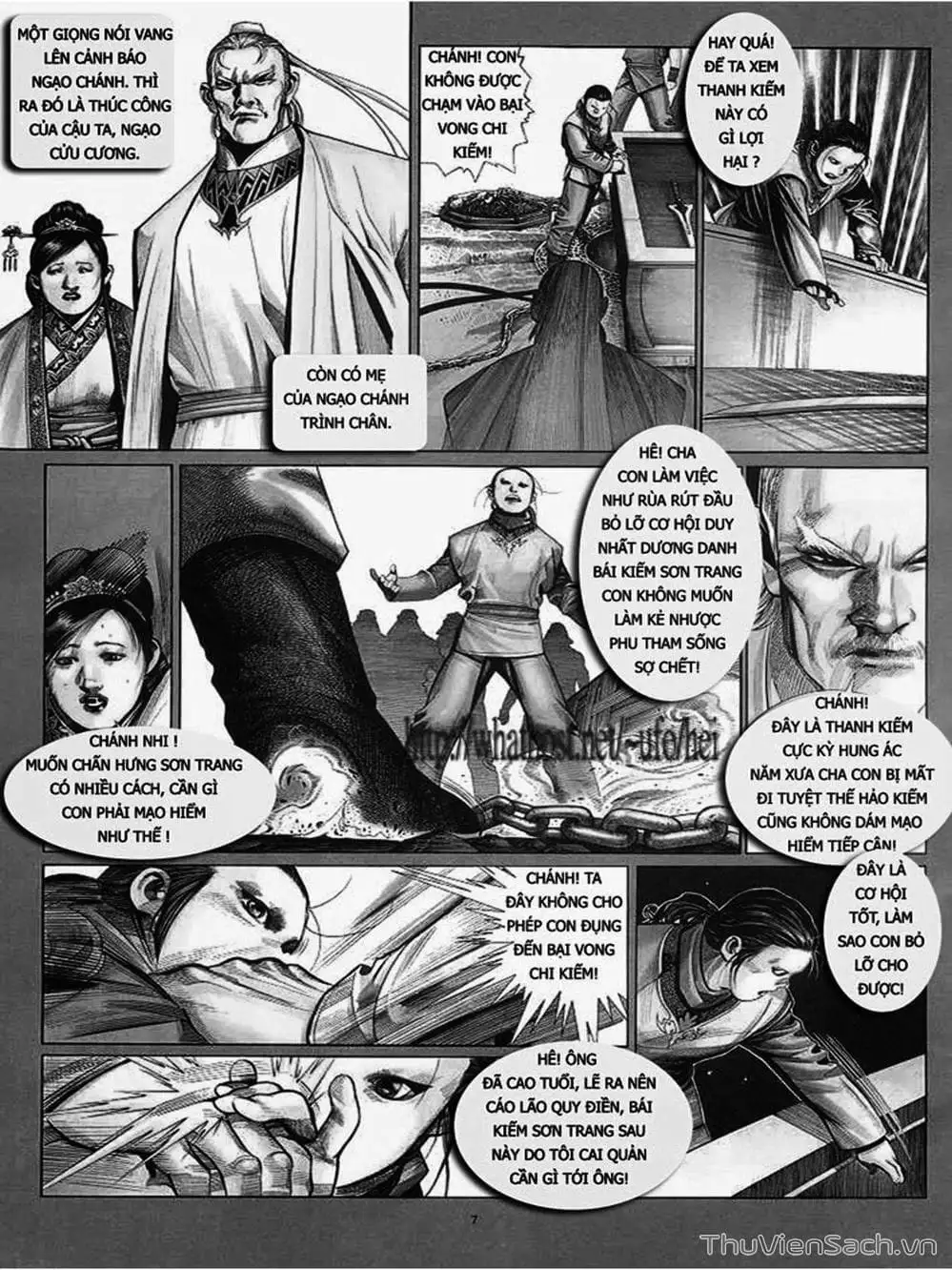 Truyện Tranh Phong Vân Manhua trang 3