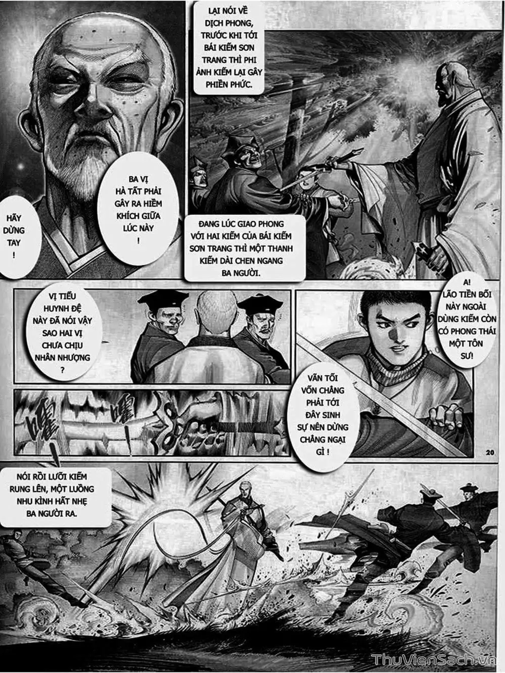 Truyện Tranh Phong Vân Manhua trang 3