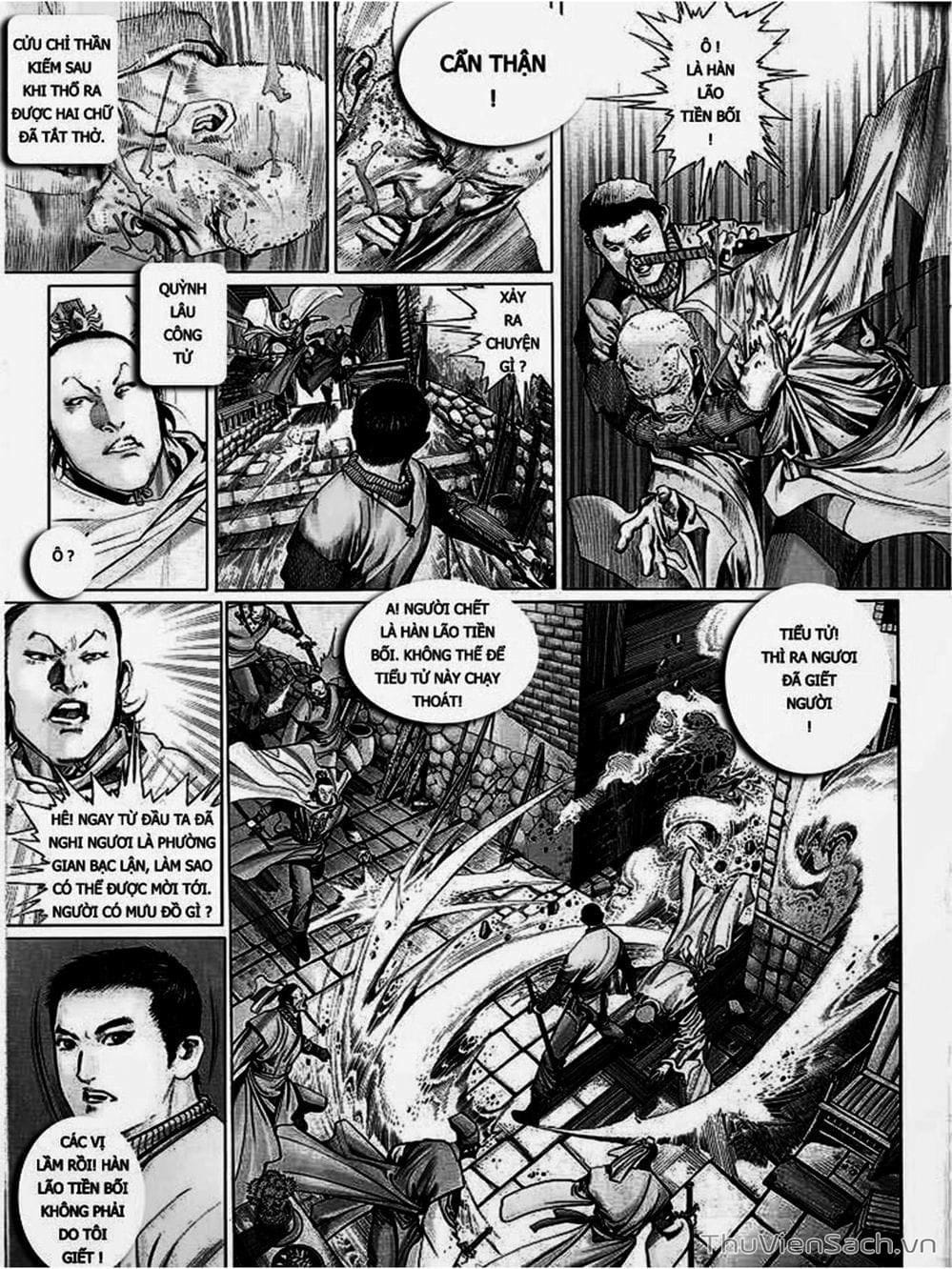 Truyện Tranh Phong Vân Manhua trang 3