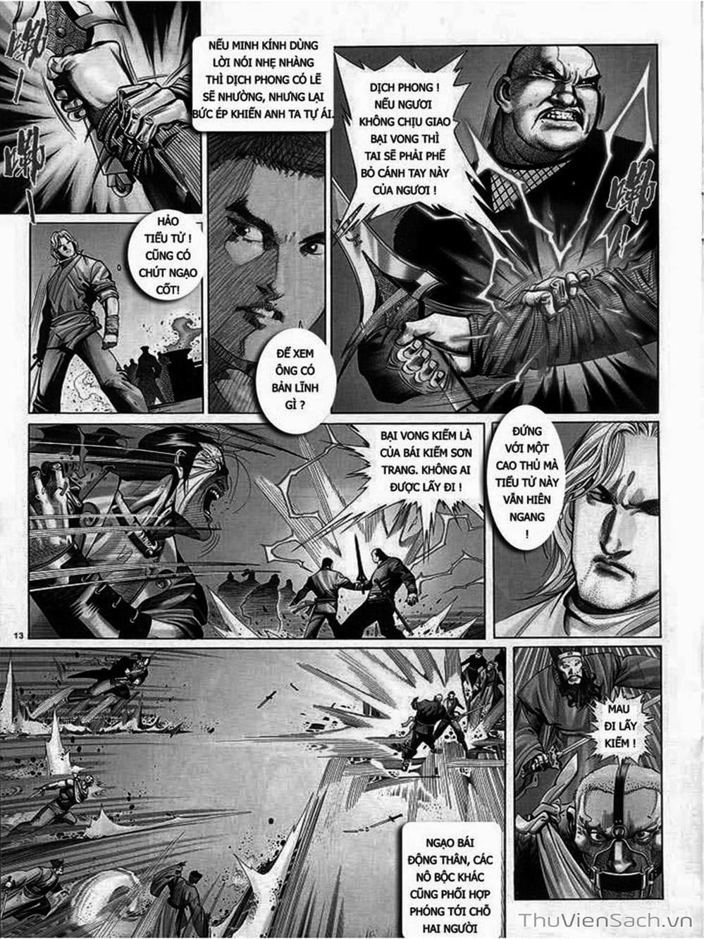 Truyện Tranh Phong Vân Manhua trang 3