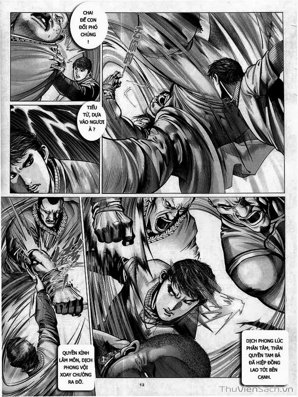 Truyện Tranh Phong Vân Manhua trang 3