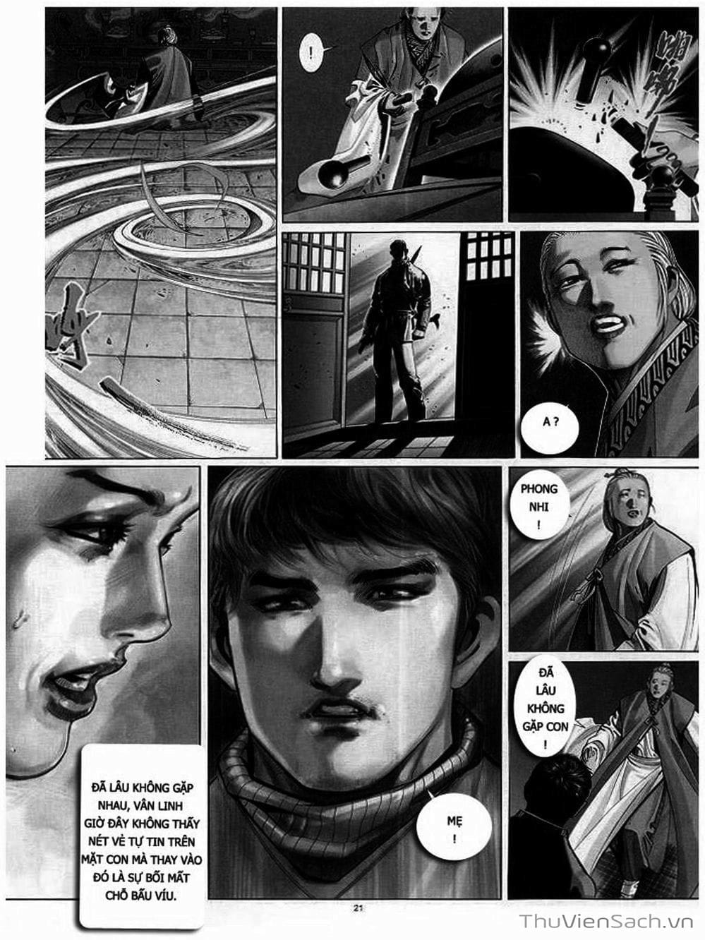 Truyện Tranh Phong Vân Manhua trang 3