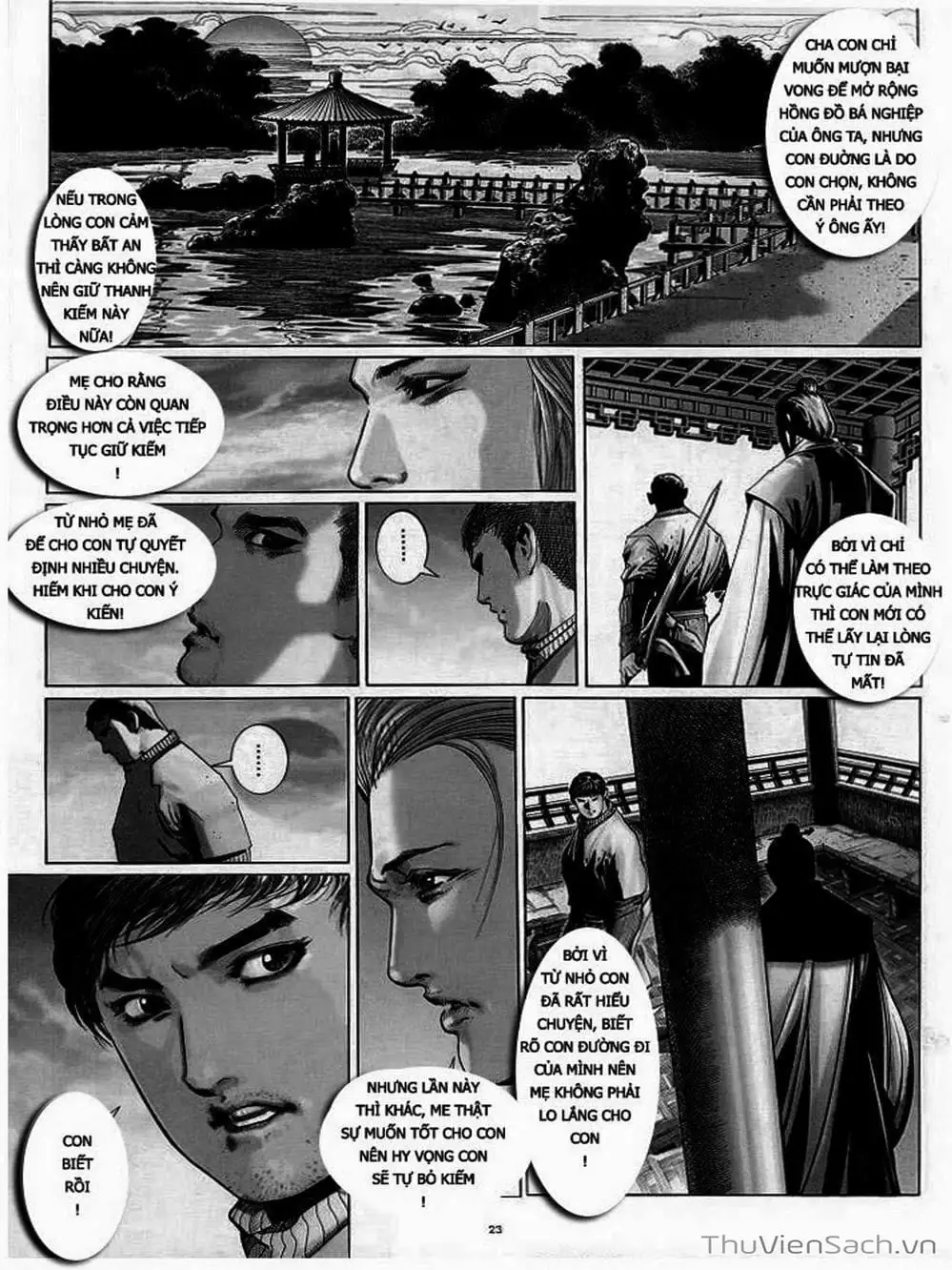 Truyện Tranh Phong Vân Manhua trang 3