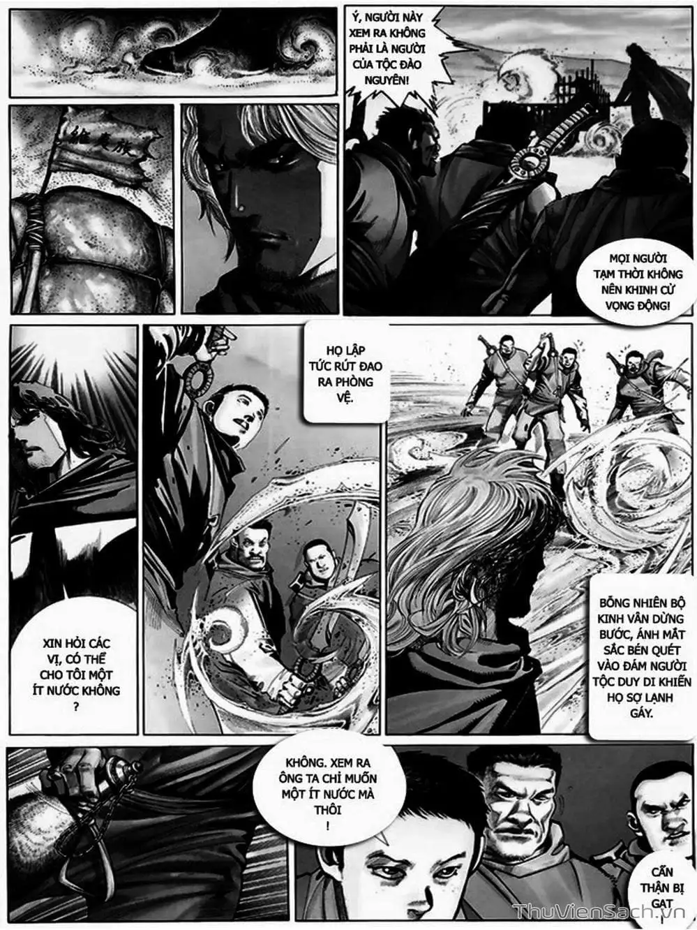 Truyện Tranh Phong Vân Manhua trang 3